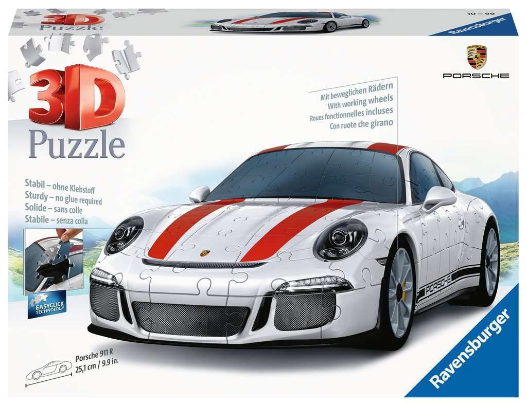 Ravensburger 3D Puz Porsche 125289 : Amazon.com.tr: Oyuncak